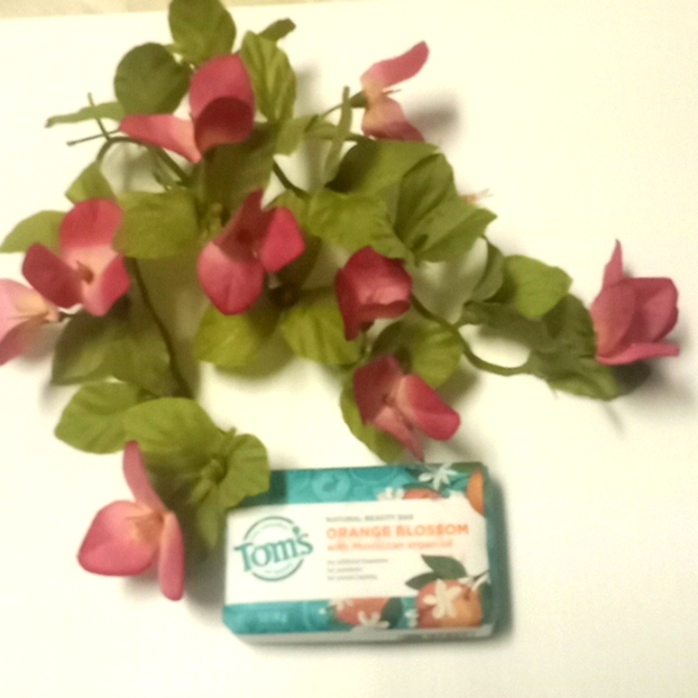 Tom's Natural Beauty Bar Orange Blossom with Moroccan Argon Oil- 5 oz